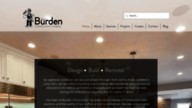 What Burdencc.com website looks like in 2024 