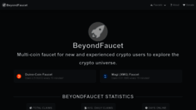 What Beyondfaucet.com website looks like in 2024 