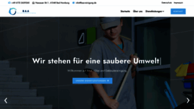 What Baa-reinigung.de website looked like in 2024 (1 year ago)
