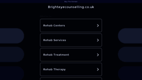 What Brighteyecounselling.co.uk website looks like in 2024 