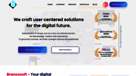 What Brancosoft.com website looks like in 2024 