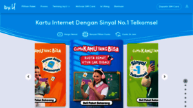 What Byu.id website looked like in 2024 (1 year ago)