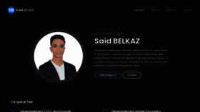 What Belkaz.me website looks like in 2024 