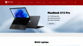 What Bmaxit.com website looks like in 2024 