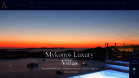 What Bluecollection.villas website looks like in 2024 