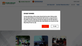 What Boiduongthuongxuyen.edu.vn website looks like in 2024 