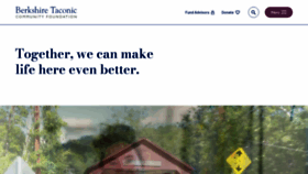 What Berkshiretaconic.org website looks like in 2024 