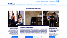 What Brita.de website looks like in 2024 