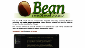 What Bean-osx.com website looks like in 2024 