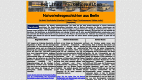 What Berliner-verkehrsseiten.de website looks like in 2024 