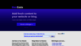 What Blastcasta.com website looks like in 2024 