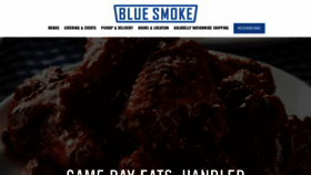 What Bluesmoke.com website looks like in 2024 