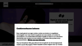 What Bose.nl website looks like in 2024 