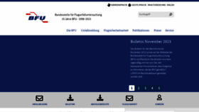 What Bfu-web.de website looks like in 2024 