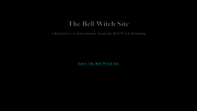 What Bellwitch.org website looks like in 2024 