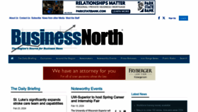 What Businessnorth.com website looks like in 2024 