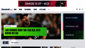 What Baseball.com.au website looked like in 2024 (1 year ago)