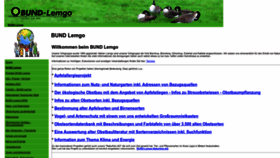 What Bund-lemgo.de website looks like in 2024 