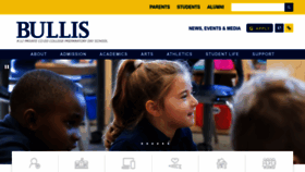 What Bullis.org website looks like in 2024 