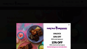 What Brownies.com website looks like in 2024 