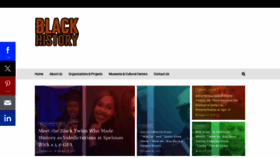 What Blackhistory.com website looks like in 2024 