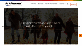 What Bankfinancial.com website looks like in 2024 
