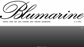 What Blumarine.com website looks like in 2024 