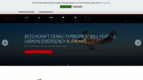 What Beechcraft.com website looks like in 2024 