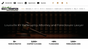 What Bankruptcy-divorce.com website looks like in 2024 