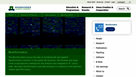 What Bioinformatics.nl website looks like in 2024 