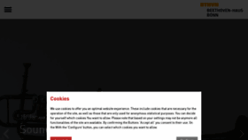 What Beethoven.de website looks like in 2024 