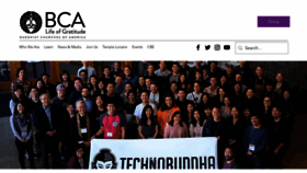 What Buddhistchurchesofamerica.org website looks like in 2024 