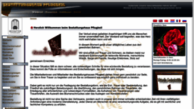 What Bestattungshaus-pflugbeil.de website looks like in 2024 