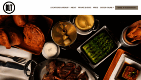 What Bltrestaurants.com website looks like in 2024 