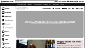 What Buildyourcnc.com website looks like in 2024 