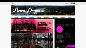 What Bdaugava.lv website looks like in 2024 