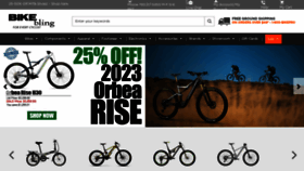 What Bikebling.com website looks like in 2024 