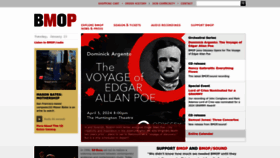 What Bmop.org website looks like in 2024 