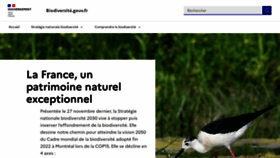 What Biodiversitetousvivants.fr website looks like in 2024 