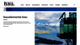 What Bauelemente-bau.de website looks like in 2024 