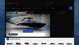 What Boatbuys.com website looks like in 2024 