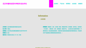 What Bjbenmu.com website looks like in 2024 