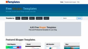 What Btemplates.com website looks like in 2024 
