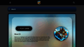What Bloxdio.io website looked like in 2024 (1 year ago)