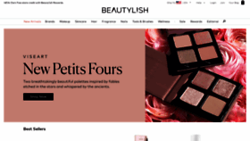 What Beautylish.com website looks like in 2024 