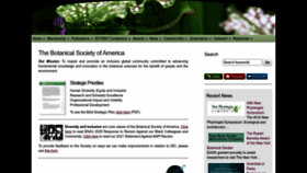 What Botany.org website looks like in 2024 