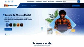 What Bancodeoccidente.com.co website looked like in 2024 (1 year ago)