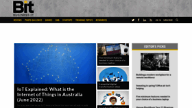 What Bit.com.au website looks like in 2024 