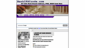 What Bankifsccode.com website looked like in 2024 (1 year ago)
