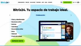 What Bitrix24.es website looks like in 2024 